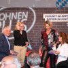 "Kohnen Plus" in Augsburg mit Natascha Kohnen, Schlagersängerin Claudia Jung und Stadträtin Mäggi Heinrich.
